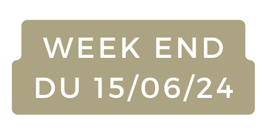 Week end du 15 06 24